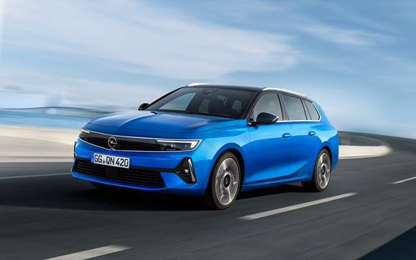 Le break Astra Sports Tourer affiche la philosophie de style affirmé et épuré Opel
