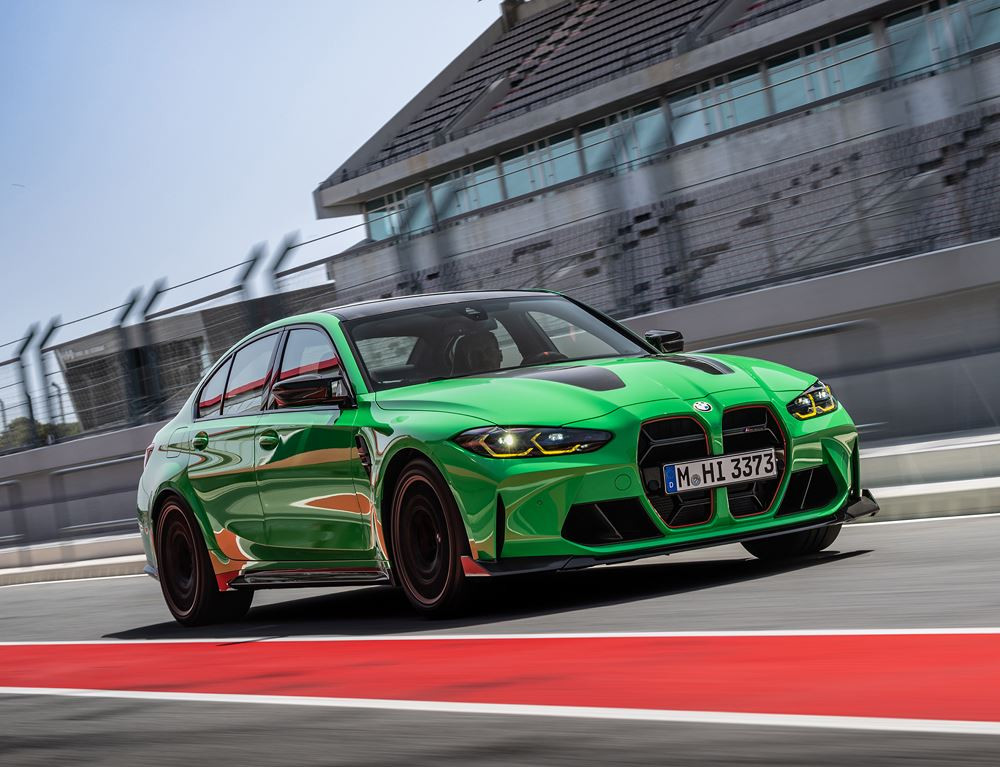 La BMW M3 CS Berline hautes performances procure encore plus d'intensité sur la route