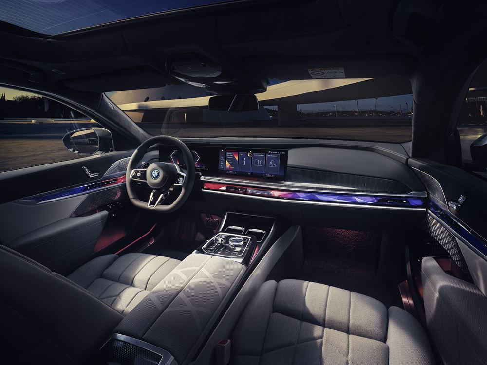 La BMW Série 7 vise un confort élevé sur les longs trajets