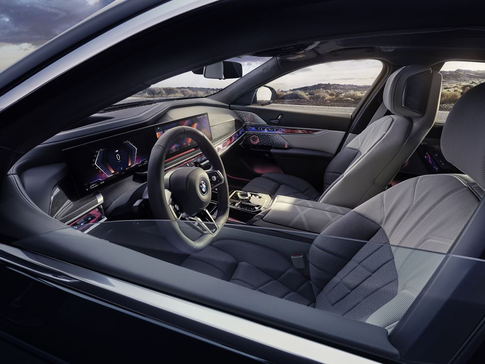 La BMW Série 7 vise un confort élevé sur les longs trajets