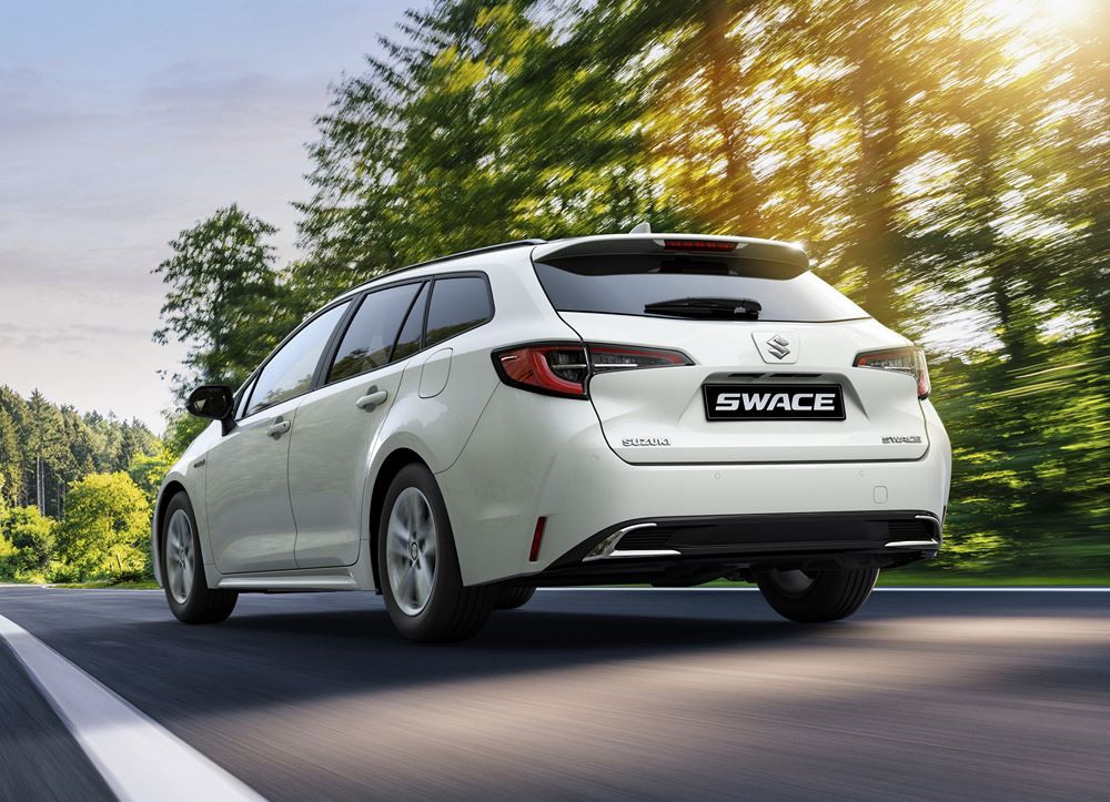 Le break compact hybride Suzuki Swace bénéficie de plusieurs optimisations