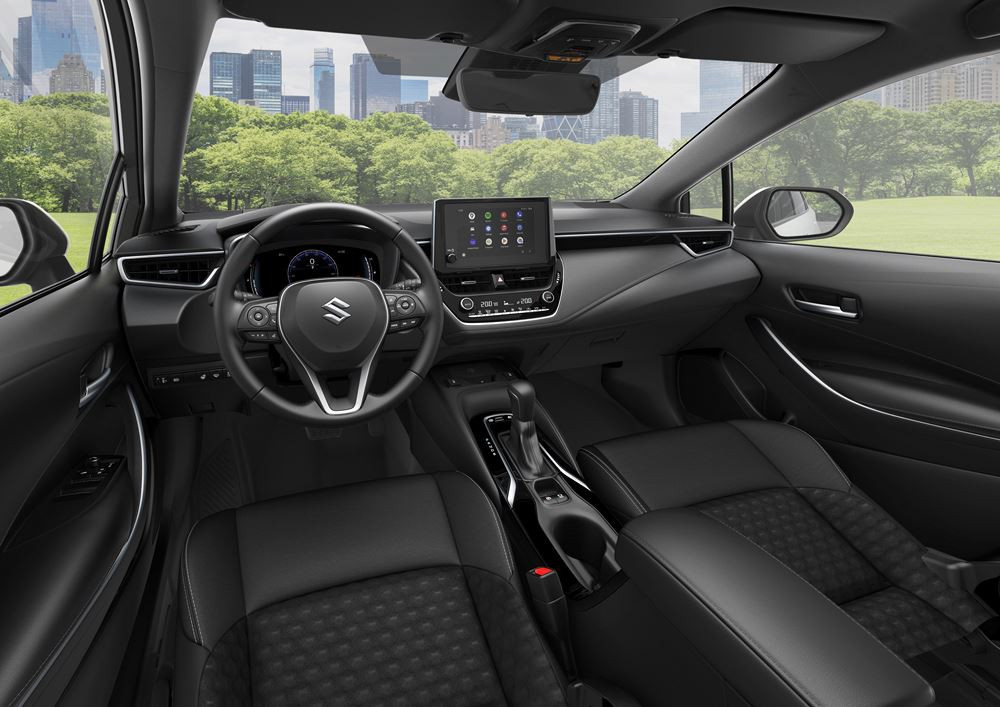 Le break compact hybride Suzuki Swace bénéficie de plusieurs optimisations