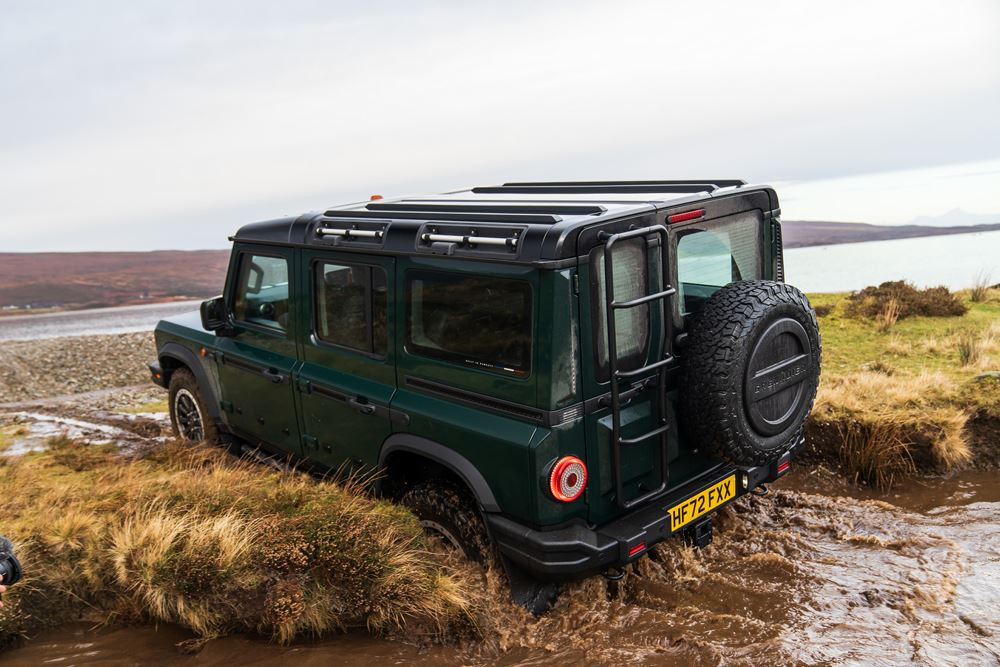 Grenadier d'Ineos: un 4x4 sans compromis conçu pour les environnements difficiles