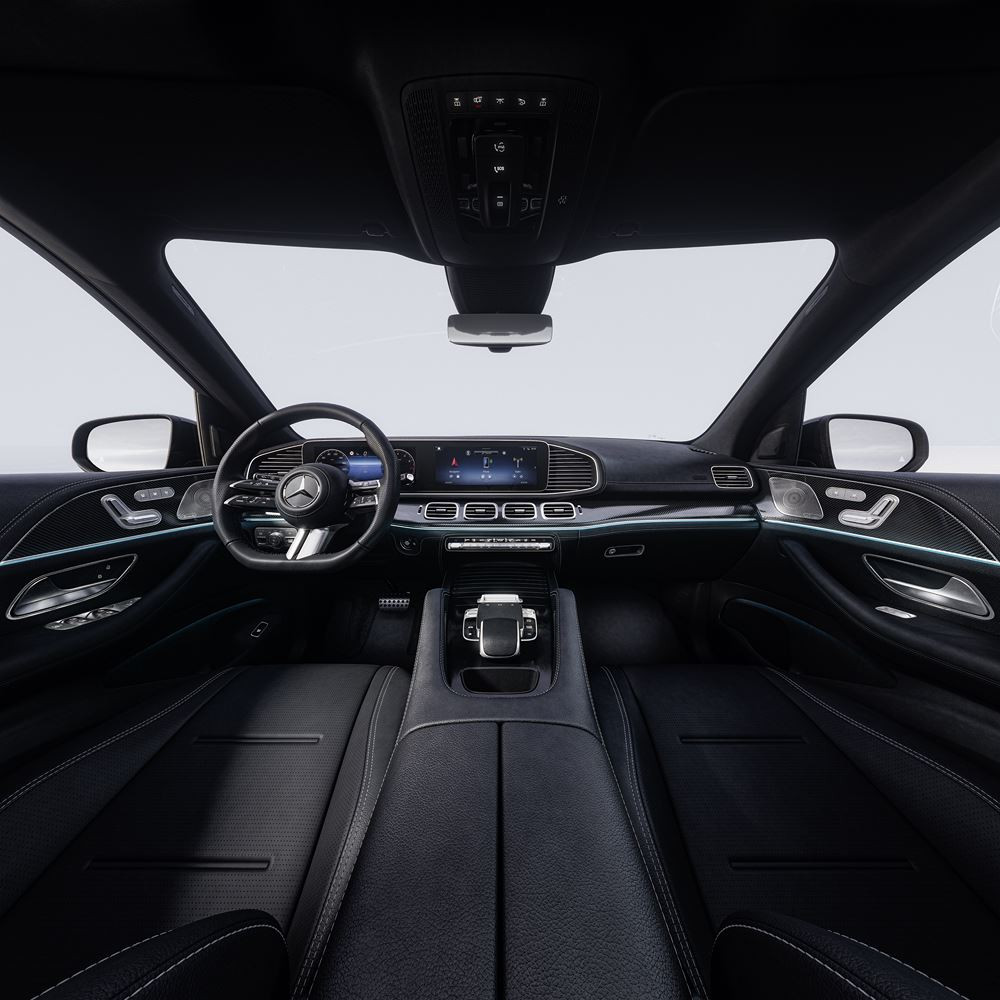 Le grand SUV Mercedes GLE mis à jour en approche
