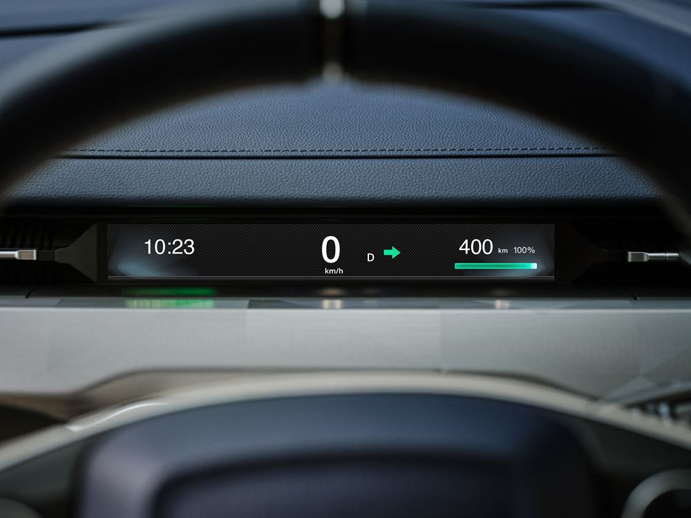 Le coupé SUV électrique à batterie Aiways U6 affiche une allure sportive