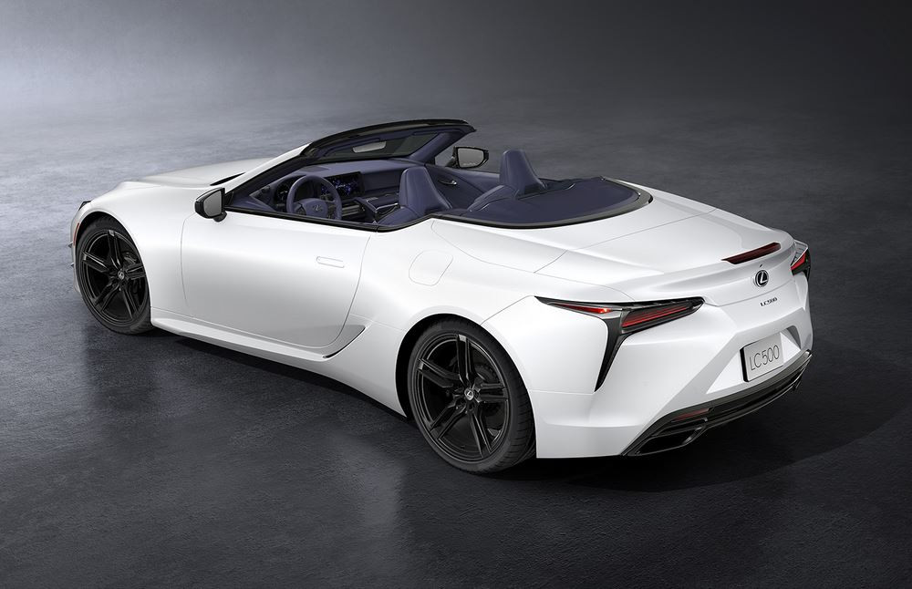 Le Lexus LC Cabriolet bénéficie de nombreuses optimisations