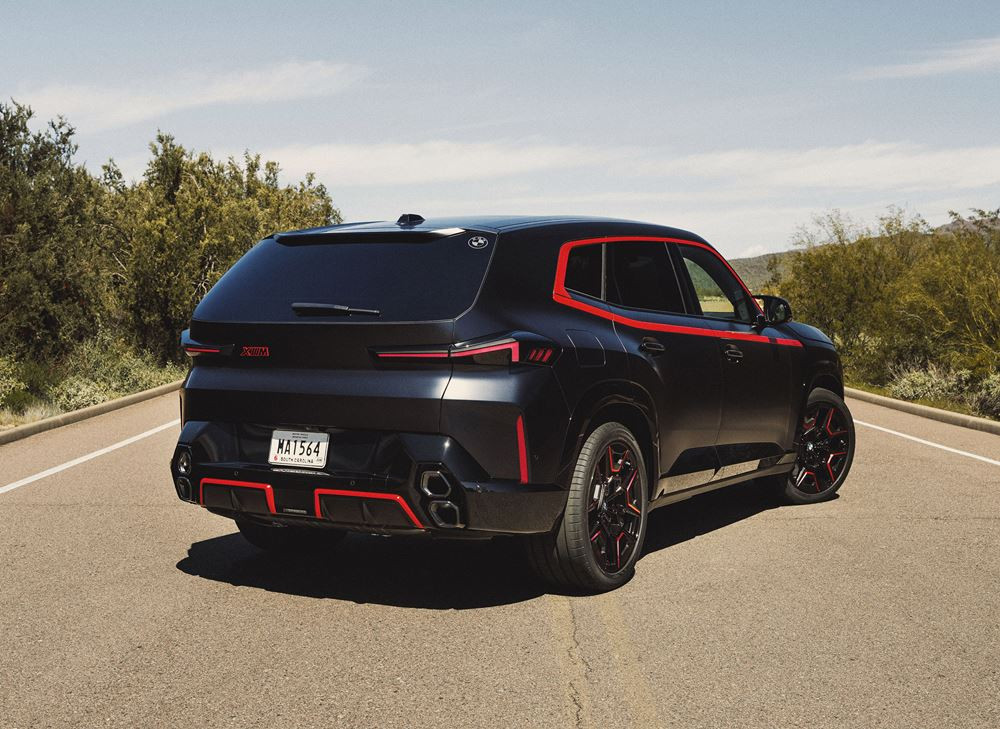 La BMW XM Label Red haute performance électrifiée débite une puissance de 748 ch