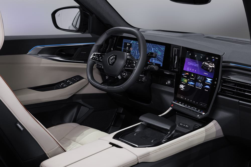 Le Renault Espace prend l'allure d'un SUV sept places à la ligne dynamique