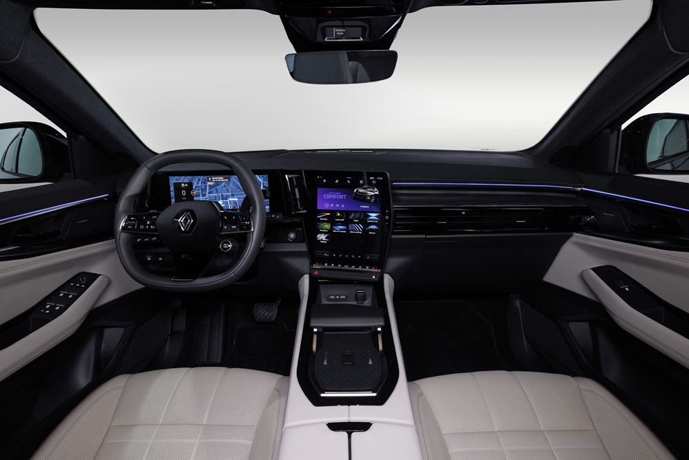 Le Renault Espace prend l'allure d'un SUV sept places à la ligne dynamique