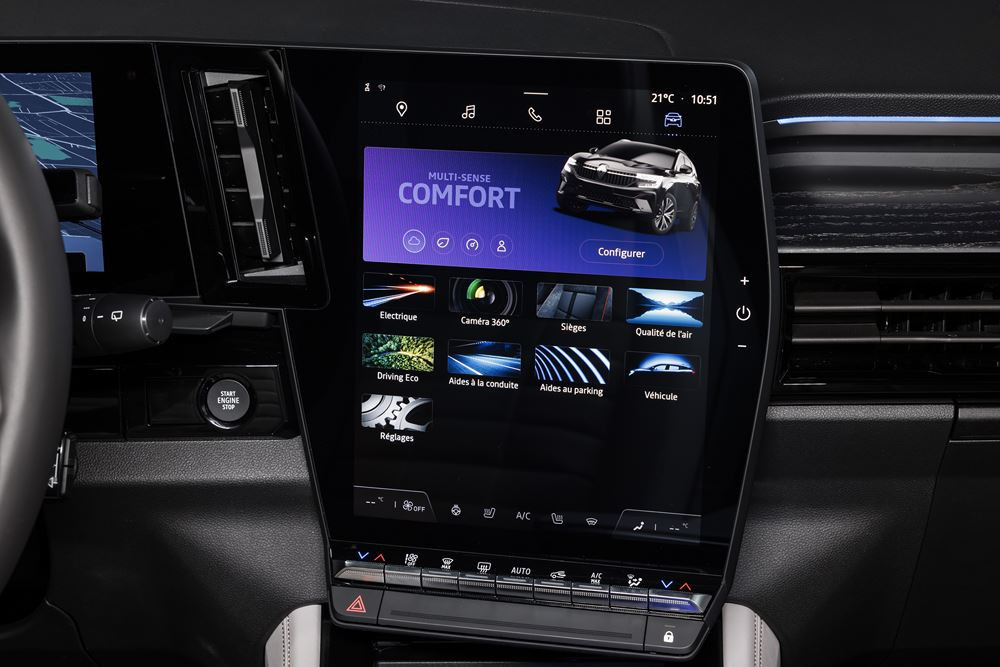 Le Renault Espace prend l'allure d'un SUV sept places à la ligne dynamique