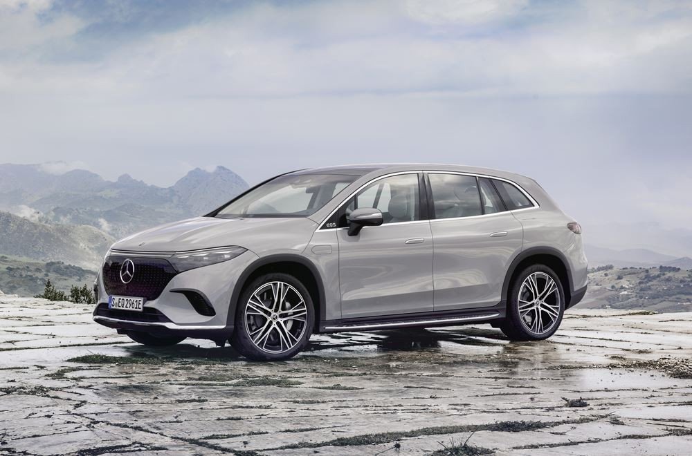 Mercedes EQS SUV: une limousine de luxe électrique surélevée pour un maximum de sept passagers