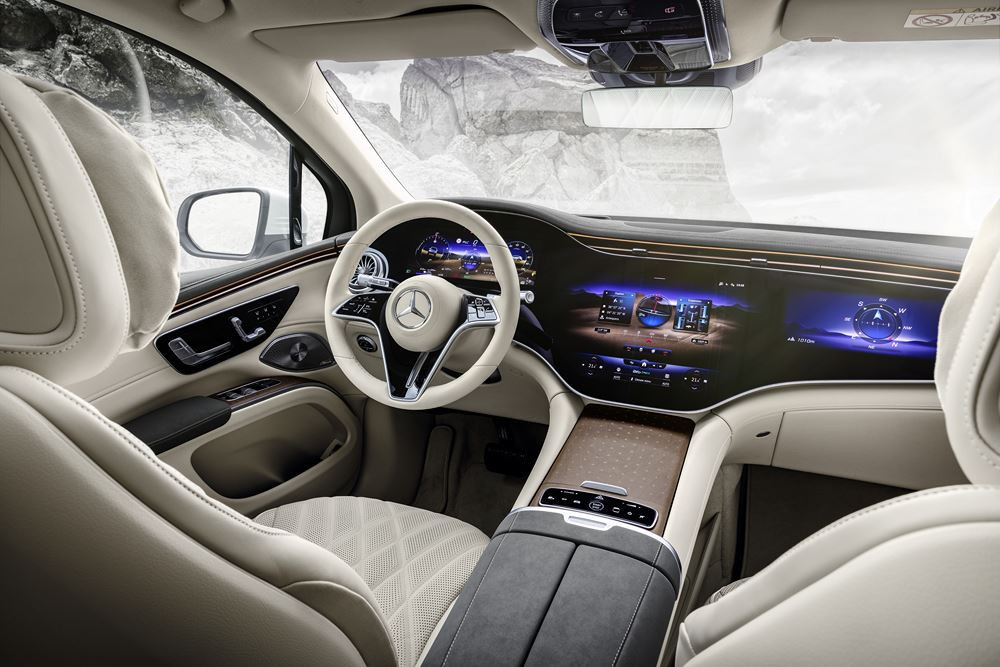 Mercedes EQS SUV: une limousine de luxe électrique surélevée pour un maximum de sept passagers