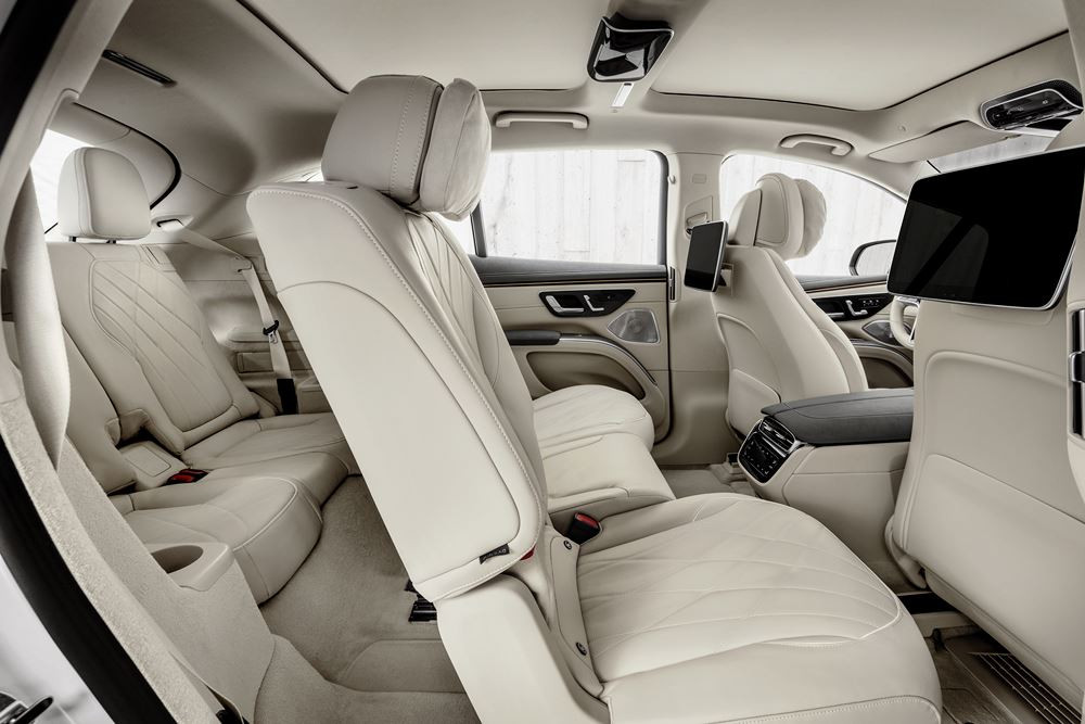 Mercedes EQS SUV: une limousine de luxe électrique surélevée pour un maximum de sept passagers