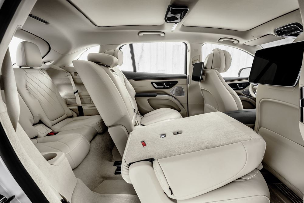 Mercedes EQS SUV: une limousine de luxe électrique surélevée pour un maximum de sept passagers