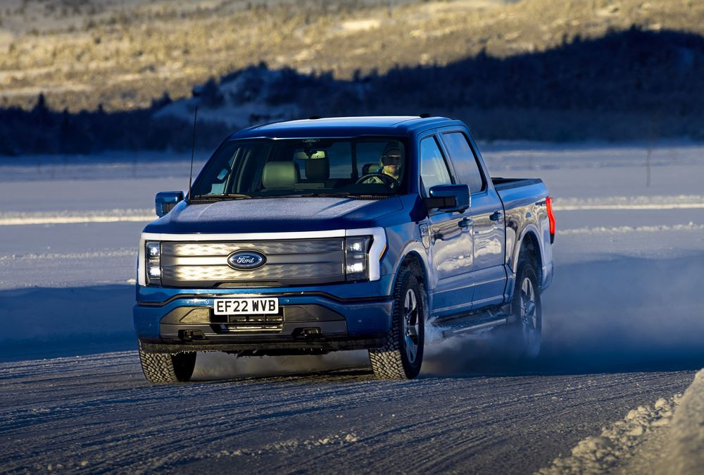 Le pick-up électrique Ford F-150 Lightning arrive en Europe
