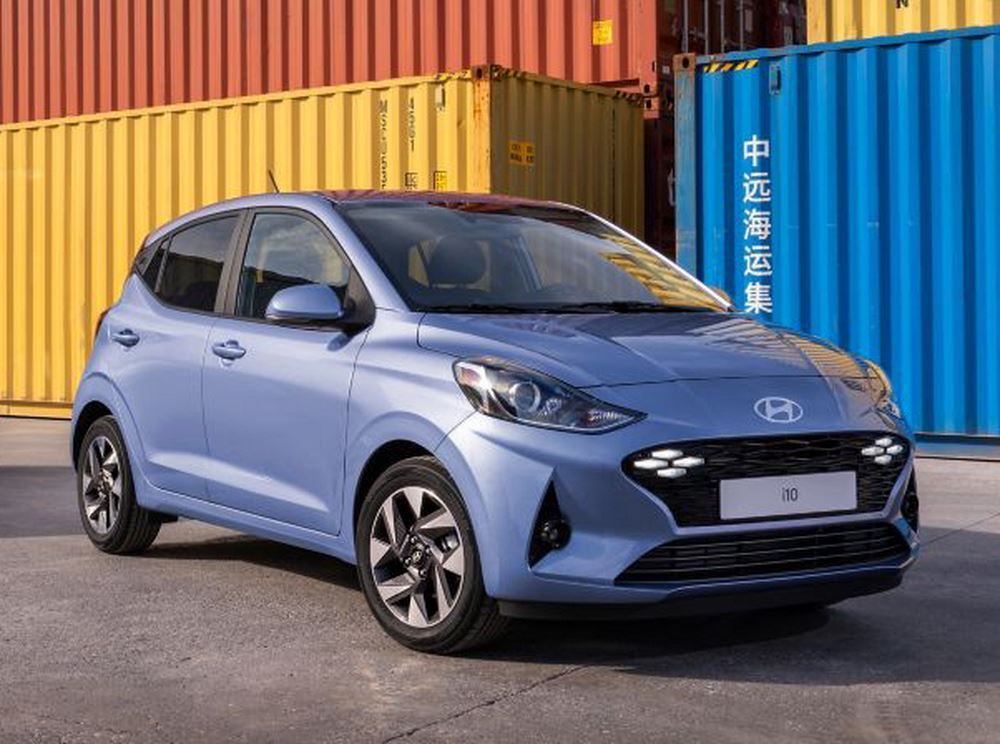 La mini-citadine Hyundai i10 restylée en approche
