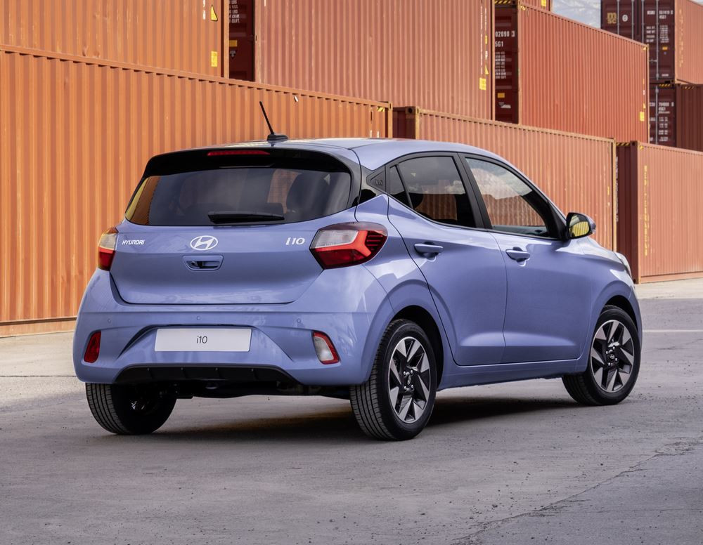 La mini-citadine Hyundai i10 restylée en approche