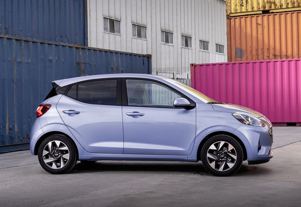 La mini-citadine Hyundai i10 restylée en approche