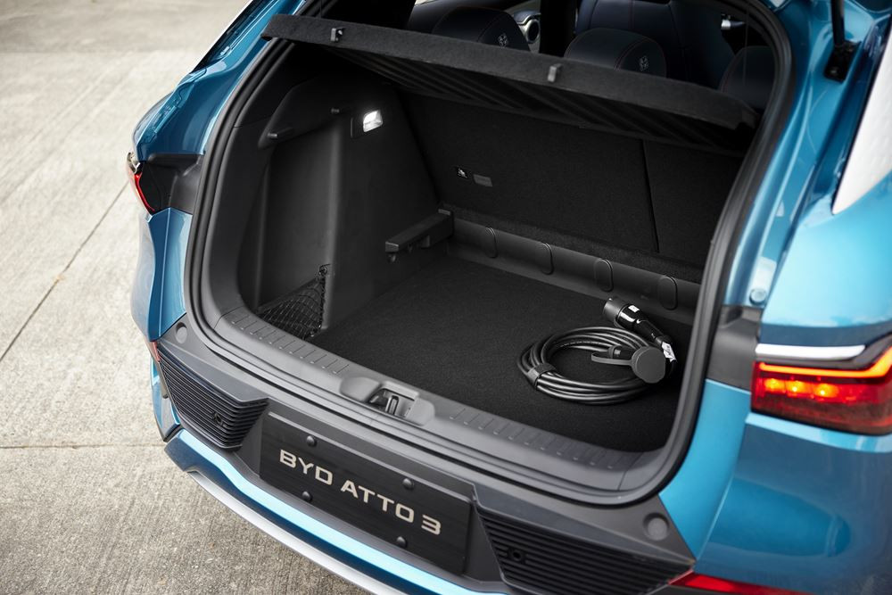 Le SUV compact électrique Byd Atto 3 parcourt 420 kilomètres WLTP avec une batterie pleine