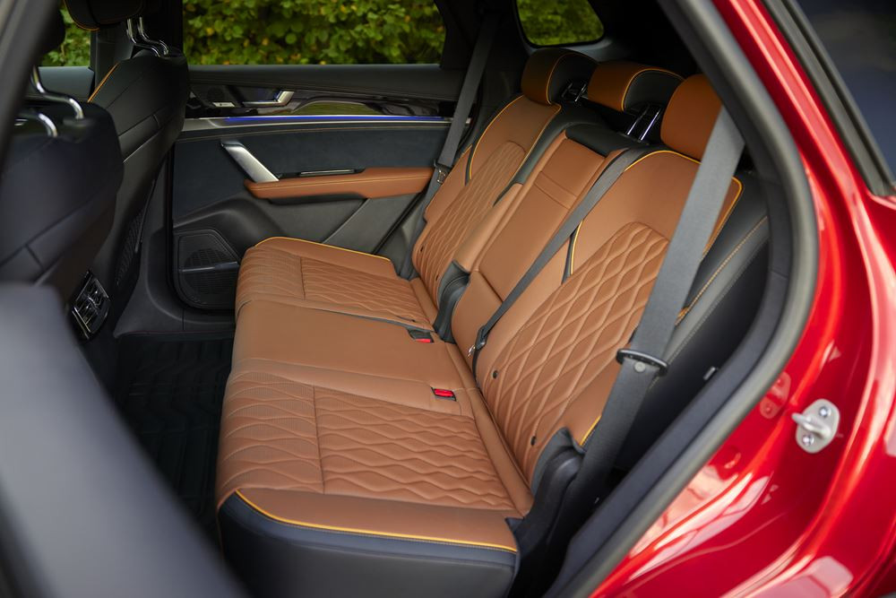 Le grand SUV électrique Byd Tang transporte jusqu'à 7 personnes