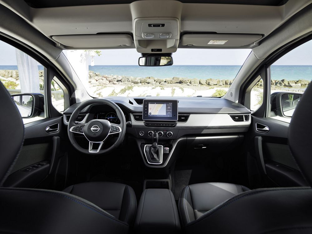 Le ludospace électrique Nissan Townstar EV Combi offre jusqu'à 285 km d'autonomie WLTP