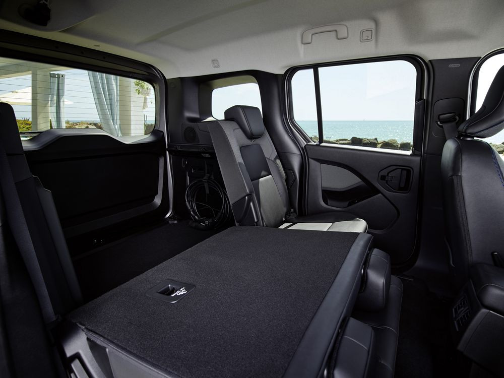 Le ludospace électrique Nissan Townstar EV Combi offre jusqu'à 285 km d'autonomie WLTP