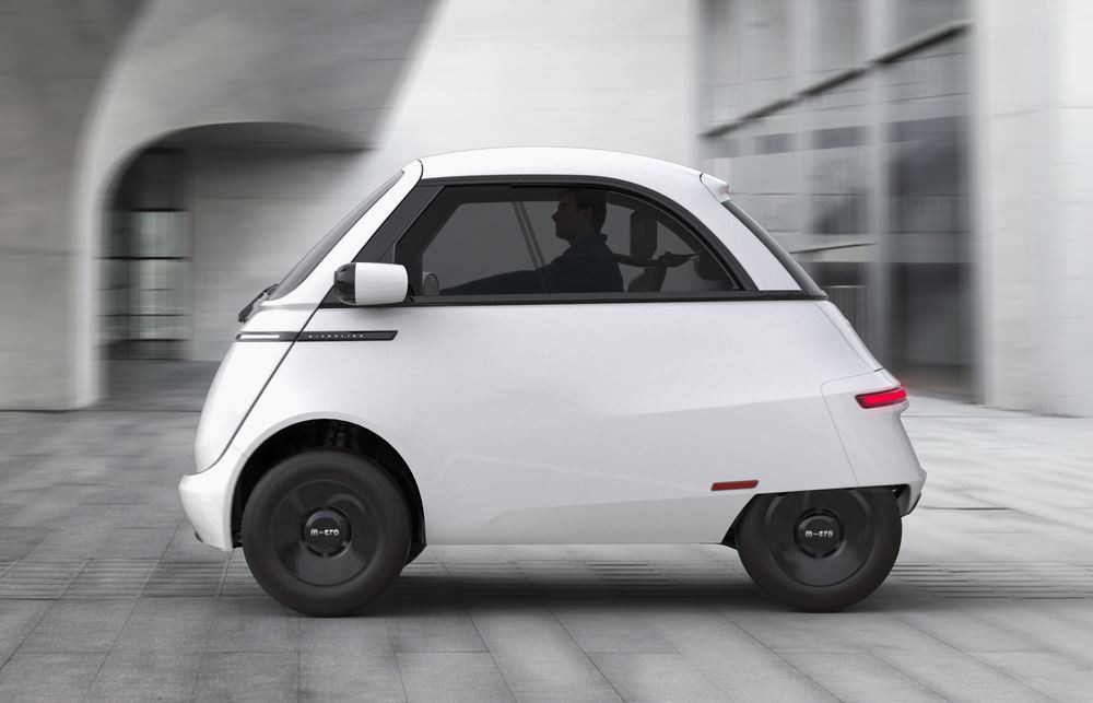 Microlino : une micro-voiture électrique biplace pour de micro