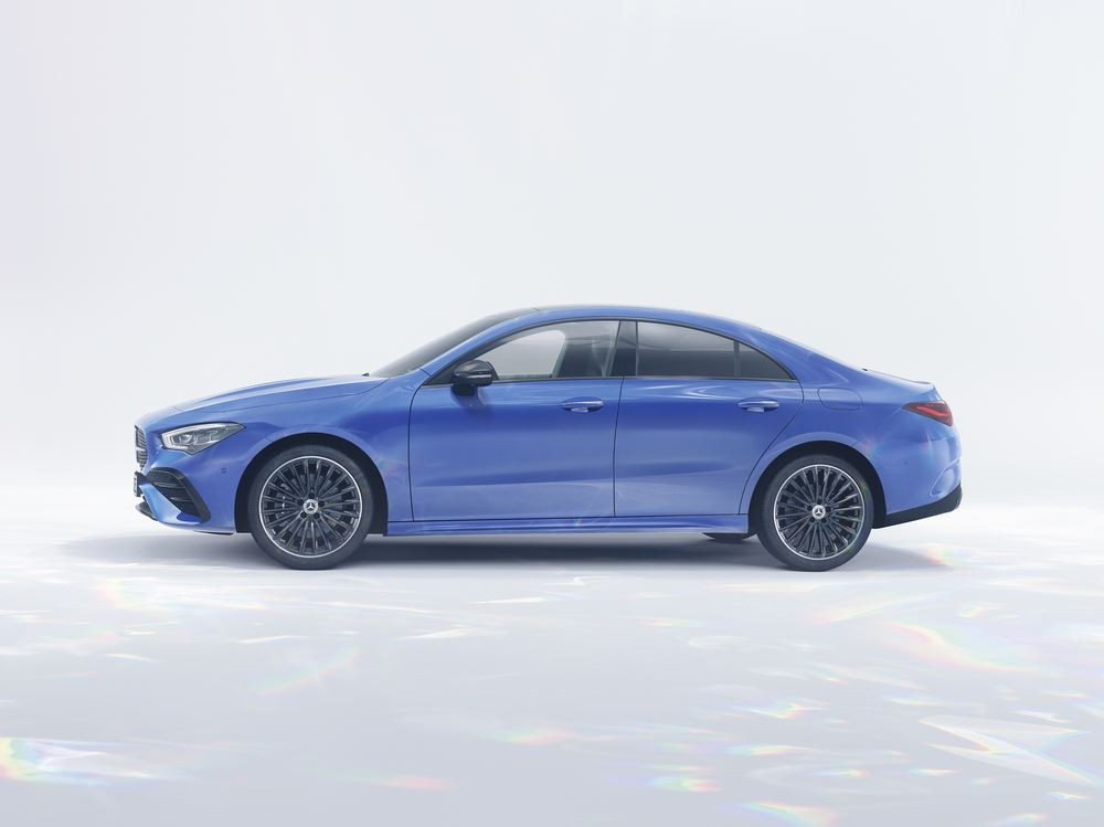 La Mercedes-Benz CLA Coupé mise à jour accentue le caractère sportif