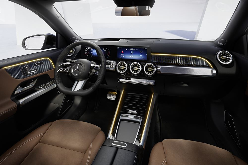 Le SUV compact rallongé Mercedes-Benz GLB mis à jour affiche un design retravaillé