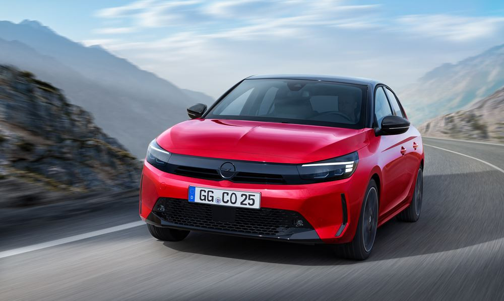L'Opel Corsa restylée adopte la face avant caractéristique Vizor de la marque