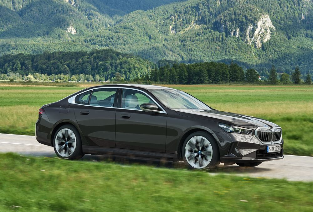 La BMW Série 5 Berline affiche un langage stylistique moderne