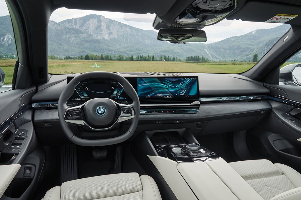 La BMW Série 5 Berline affiche un langage stylistique moderne