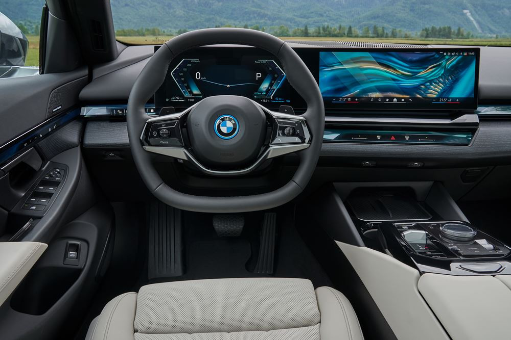 La BMW Série 5 Berline affiche un langage stylistique moderne