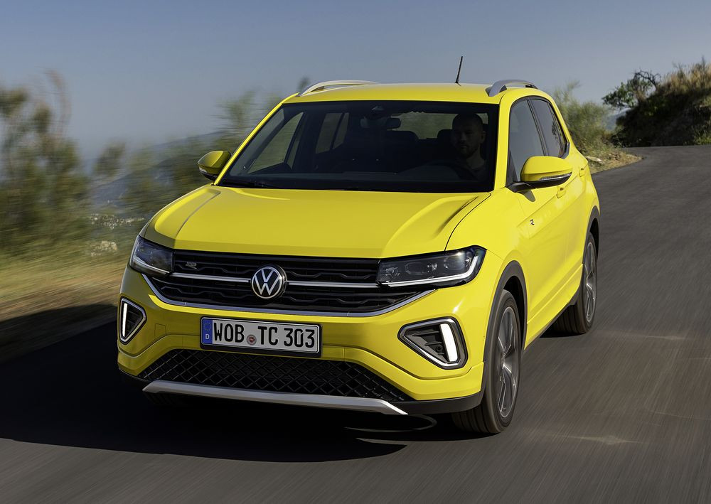 Le SUV urbain Volkswagen T-Cross mis à jour en approche