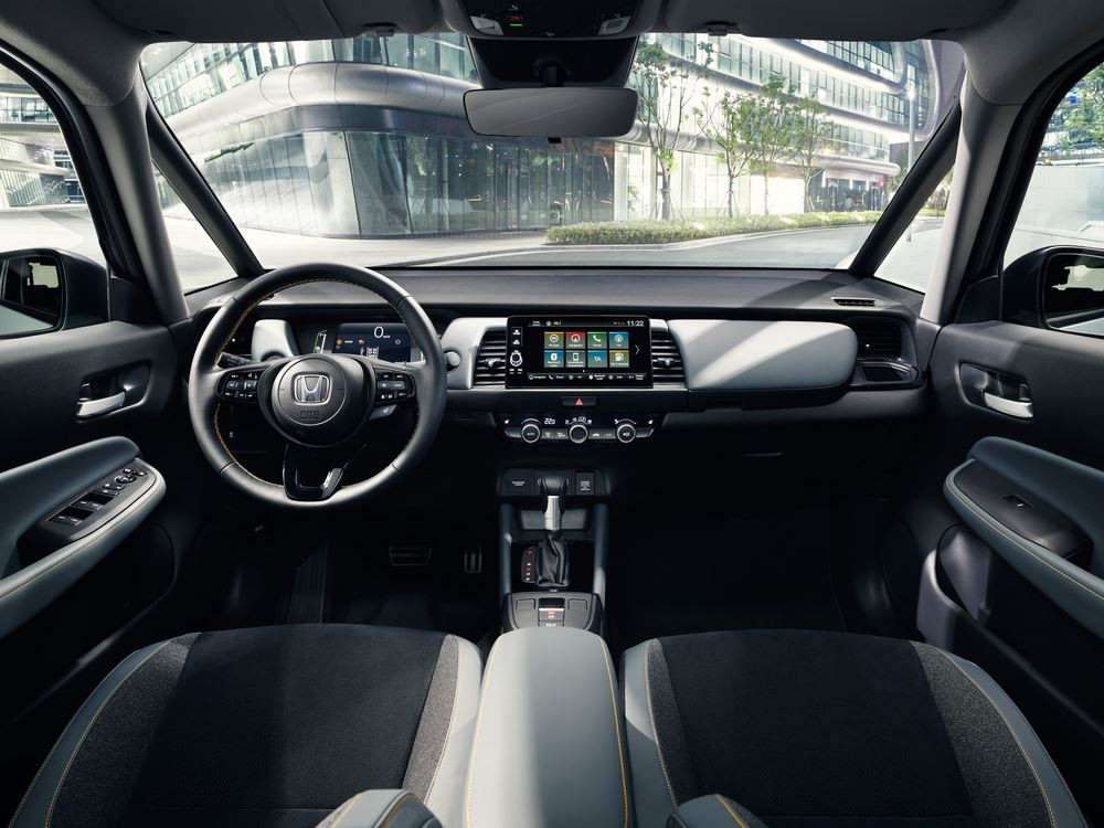 La Honda Jazz e:HEV bénéficie d'une motorisation hybride retravaillée