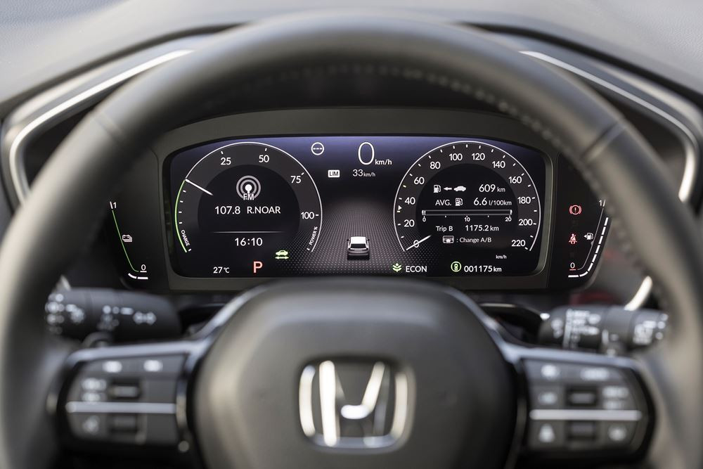 Le SUV Honda CR-V de sixième génération affiche un aspect plus affirmé à l'avant