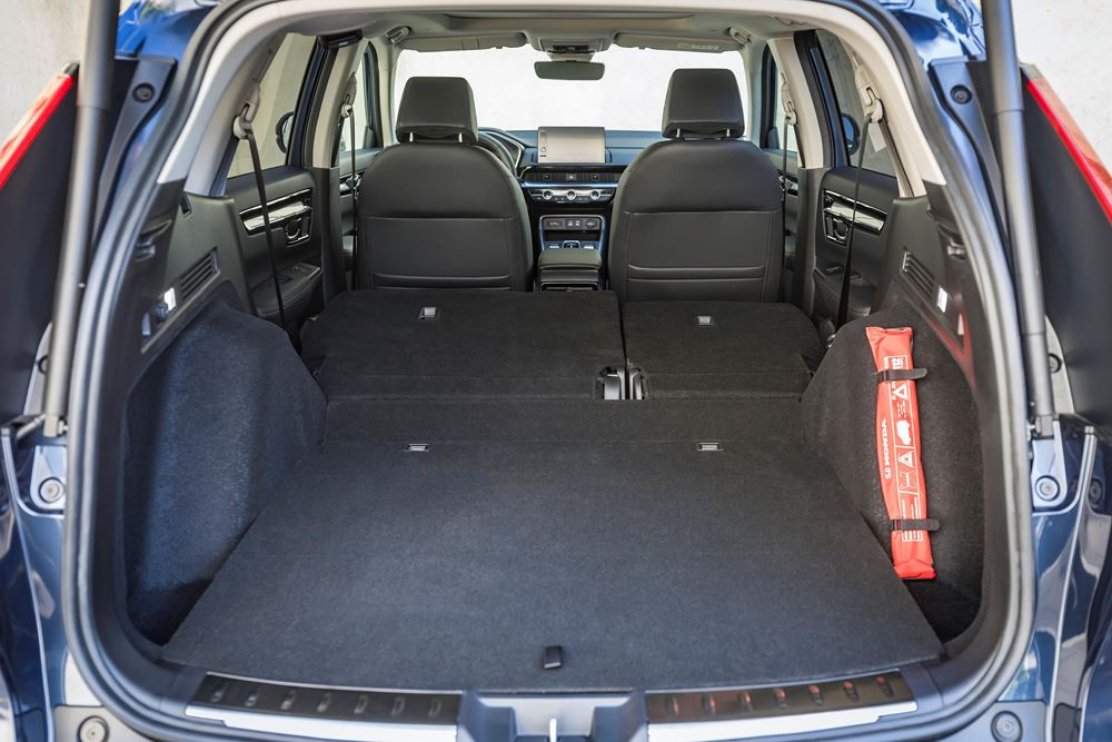 Le SUV Honda CR-V de sixième génération affiche un aspect plus affirmé à l'avant