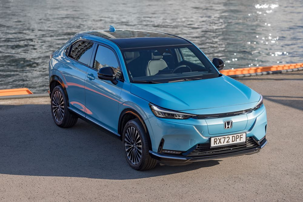 Le SUV compact électrique Honda e:Ny1 revendique une autonomie de 412 km