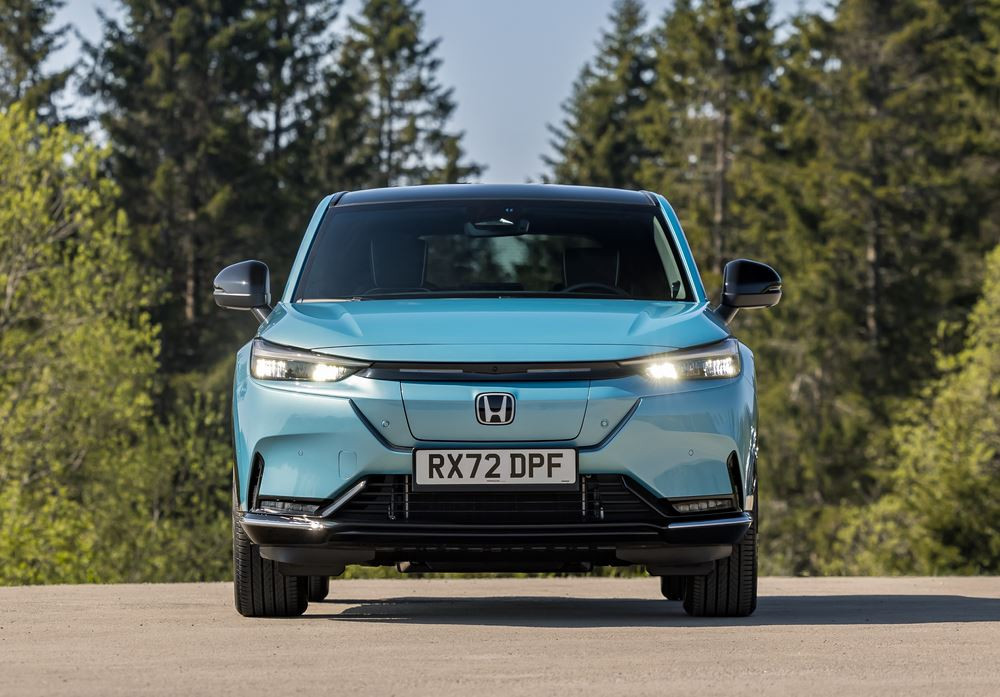Le SUV compact électrique Honda e:Ny1 revendique une autonomie de 412 km