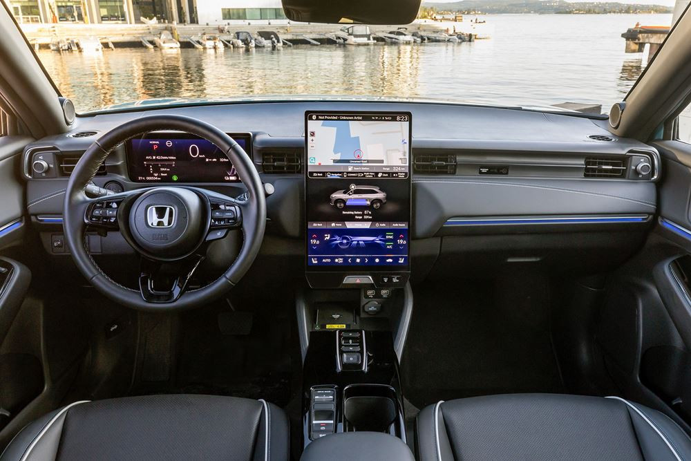 Le SUV compact électrique Honda e:Ny1 revendique une autonomie de 412 km