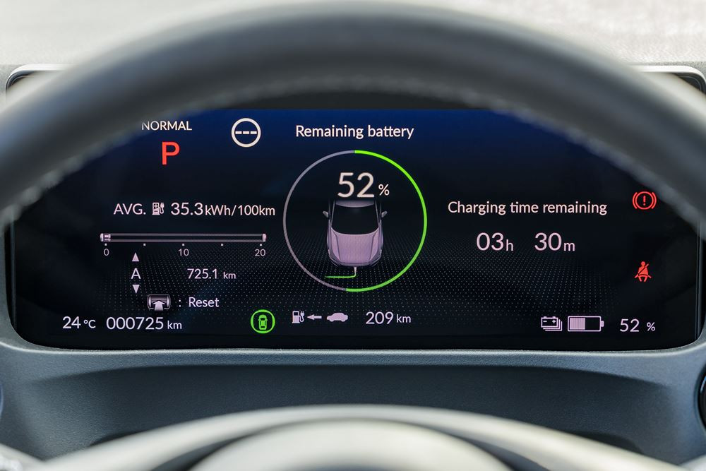 Le SUV compact électrique Honda e:Ny1 revendique une autonomie de 412 km