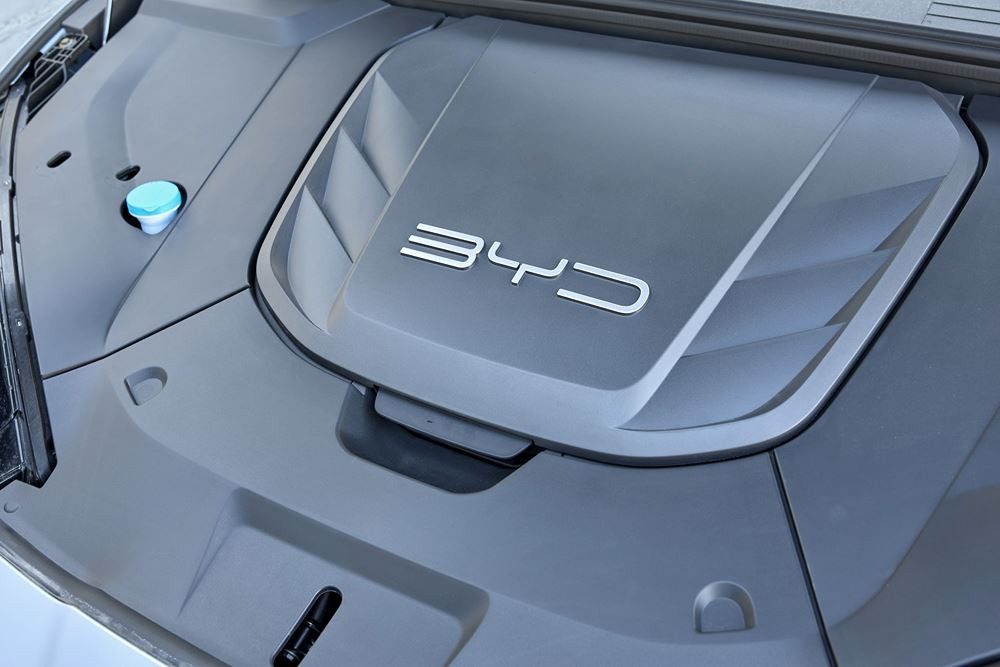 La berline électrique du segment D Byd Seal revendique une autonomie WLTP jusqu'à 570 km