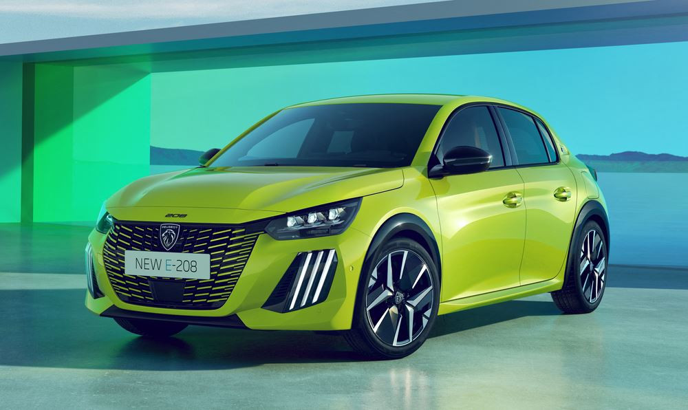 La Peugeot e-208 électrique au design réinventé arrive sur le marché