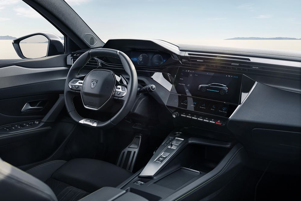 La Peugeot e-308 électrique affiche une autonomie de 410 km