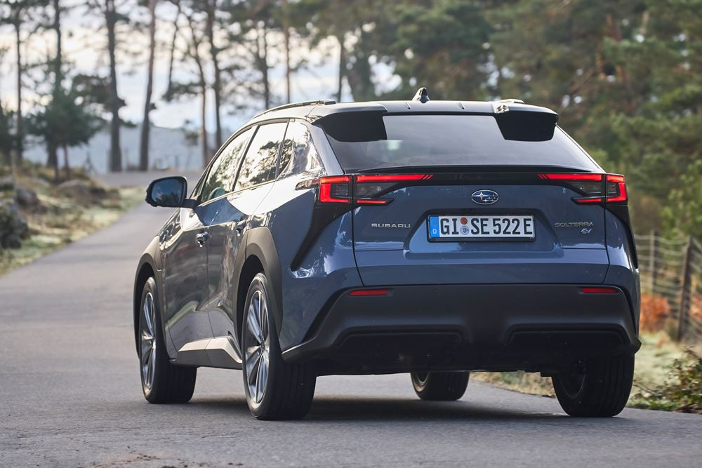 Le SUV électrique de taille intermédiaire Subaru Solterra en approche