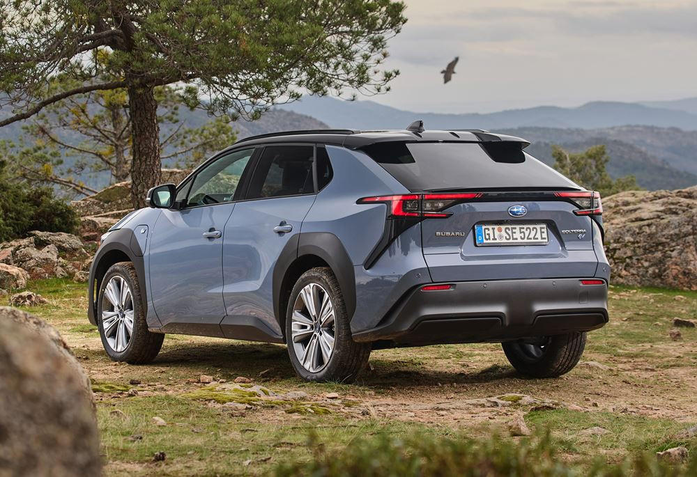 Le SUV électrique de taille intermédiaire Subaru Solterra en approche