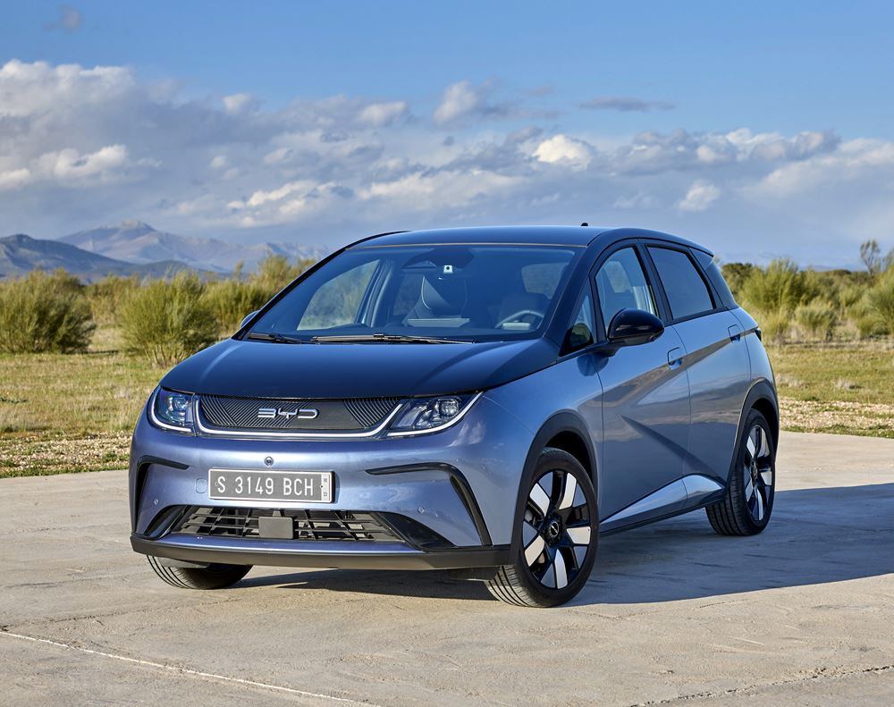 La berline électrique du segment C Dolphin repose sur la e-Platform 3.0 de Byd