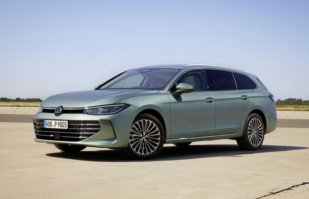 La Volkswagen Passat SW de neuvième génération bénéficie d'innovations technologiques