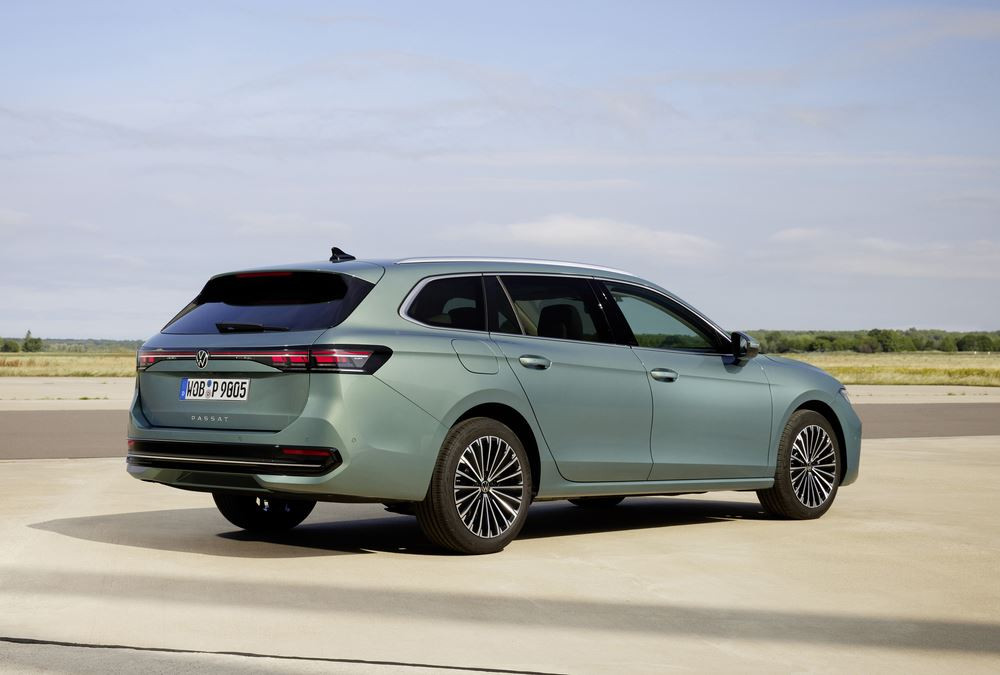 La Volkswagen Passat SW de neuvième génération bénéficie d'innovations technologiques