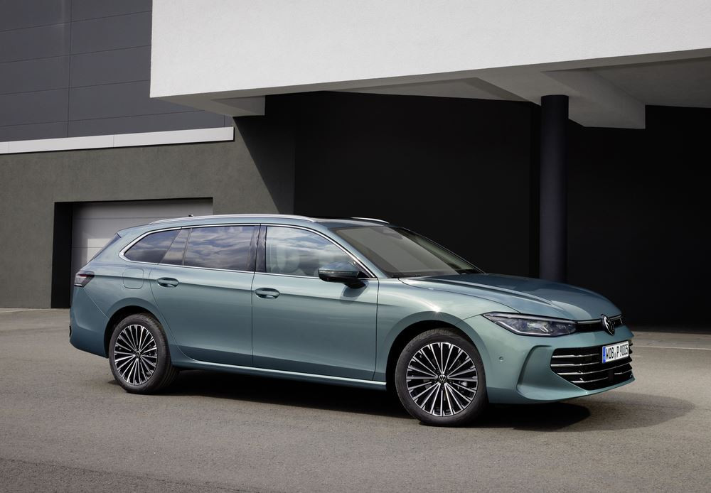 La Volkswagen Passat SW de neuvième génération bénéficie d'innovations technologiques